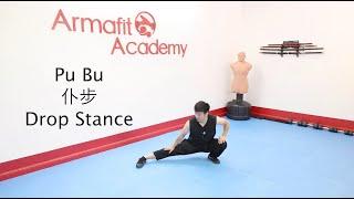 Wushu / Kung fu tutorial - Drop stance