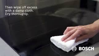 How to Clean Electric and Induction Cooktops | Bosch Home Canada