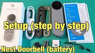 Nest Doorbell (battery): How to Setup (step by step)