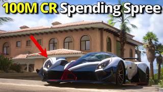 100,000,000cr SPENDING SPREE In Forza Horizon 5!