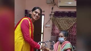 Helping 'The Nest' old age home and Vivekananda seva sangam