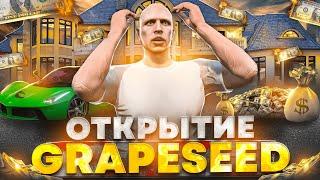 ЗАДОНАТИЛ НА ОТКРЫТИЕ НОВОГО СЕРВЕРА GTA 5 RP GRAPESEED И ПОЙМАЛ ДОМ