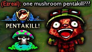 TEEMO 1 MUSHROOM PENTAKILL