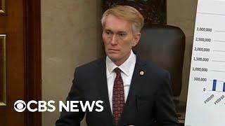 Sen. James Lankford makes case for border bill, bipartisanship in floor speech