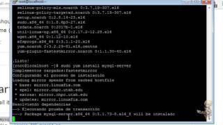 1. MySQL en Linux CentOS - Instalar MySQL Server