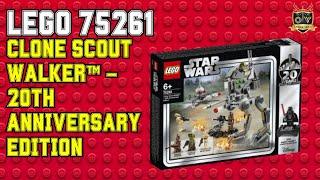 Clone Scout Walker™ – 20th Anniversary Edition | LEGO® Star Wars 75261 | Outside Views Lego and more