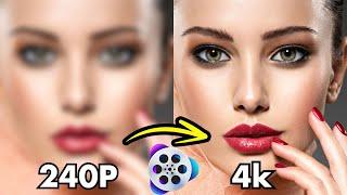 Best Secret AI Video Enhancer | Sharpen & UPSCALE Videos to 4k Using AI