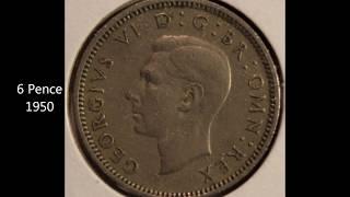 6 Pence Coins of Great Britain  (Part 1)