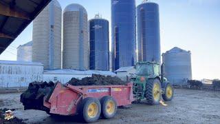 A Winters Day work on a Beef Cattle Farm