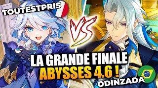 LA GRANDE FINALE DU TOURNOI ! France vs Brésil ! L'arène des Abysses sur Genshin Impact !