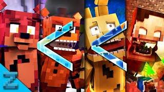 REVERSE "Foxy Song Series" FNAF Minecraft Animated Music Video (ZAMination)