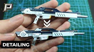 RG RX-93 Nu Gundam DETAILING: Beam Rifle