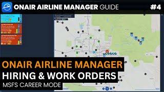 Dominate OnAir Airline Manager: AI Pilots and Work Orders Tutorial!