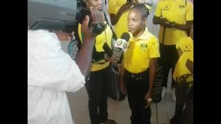 TANNARRA THOMPSON Tvj interview @NMIA ....on our way to Caribbean-fest 2017