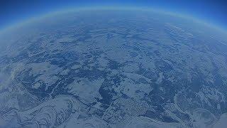 Квадрокоптер поднялся на 10 километров. / High altitude drone flight record FPV