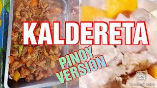 KALDERETANG  PINOY VERSION // RB COOKING TV..