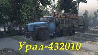 SpinTires обзор мода ( Урал-432010 )