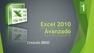 Excel Avanzado 2010 Bases de Datos 1.mp4