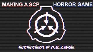 MAKING A SCP HORROR GAME - Devlog 1