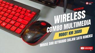 Robot KM 3000 Multimedia Wireless Combo | Kira-kira Worthed ga ya?