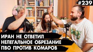 #239 Иран не ответил, Нелегальное обрезание, Лазерное ПВО против комаров - Че там у евреев?