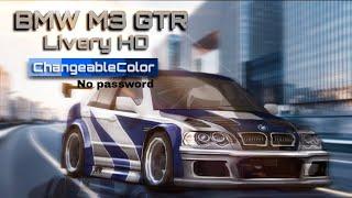 Fr Legends Bmw M3 GTR Livery HD ChangeableColor+nfs decals|No password #frlegendslivery