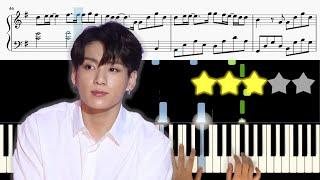 BTS JUNGKOOK (방탄소년단 정국) - Still With You 《Piano Tutorial》 