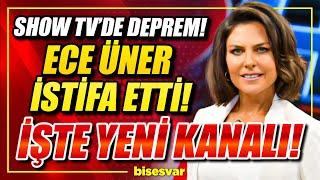 SHOW TV'DE DEPREM: ECE ÜNER İSTİFA ETTİ! Ece Üner Show Haber, Ece Üner Kanal D, Son Dakika Haberleri