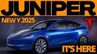 I WAS IMPRESSED! Tesla Model Y Juniper 2025-official release, new battery and EXTRAORDINARY features