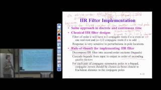 Real-Time DSP Lab: IIR Filters Part 4 (Lecture 6)