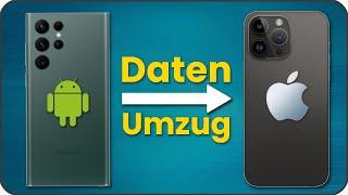 Daten von Android auf iPhone übertragen iOS  Bilder Kontakte Apps