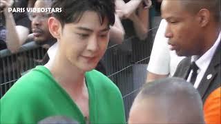 Tang Xiaotian  唐晓天 Daddi Tang @ Paris Fashion Week 24 june 2023 show Loewe