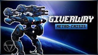 [WR]  200x RETRO Crisis GIVEAWAY – Mk3 Gameplay | War Robots