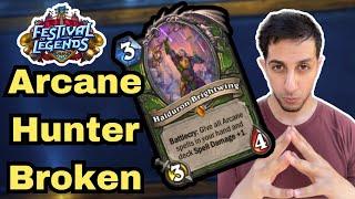 Arcane Hunter Mini set update Hearthstone