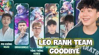 VUX MỘT NGÀY LEO RANK VỚI TEAM GOODBYE TRƯỚC THỀM GIẢI ĐẤU SIÊU SAO LIÊN QUÂN MOBILE