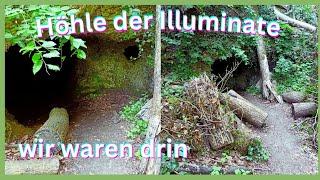 Die Illuminaten Höhle. Wir waren drin