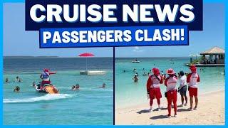 CRUISE NEWS: Passengers Clash at Private Island, Royal Caribbean Delay, MSC Cruises, Carnival & MORE