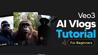 How To Make Viral AI Vlogs - Viral AI Tiktok Vlogs Tutorial (Veo-3)