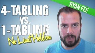 Play And Explain: 4-Tabling vs. 1-Tabling