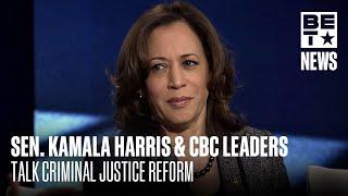 Sen. Kamala Harris & Other CBC leaders Discuss Criminal Justice Reform! | BET News | We Vote BET