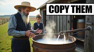 How Amish Get HOT WATER Without Boiler