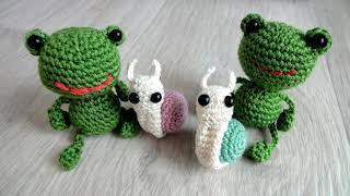 УЛИТКА амигуруми Snail amigurumi