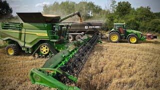 JOHN DEERE X9 | XXL MOISSON 2023 !!! New perard interbenne 46m3 