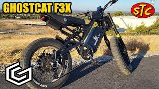 GHOSTCAT F3X First Ride And Impressions - The Ultimate Street Bombing Machine!