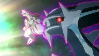 Latios Latias and Rayquaza Mega Evolves   Pokémon The Movie  Hoopa And The Clash HD