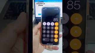 Scientific Calculator on iPhone #shorts #iphone #iphoneshorts #iphonetips #iphonetricks