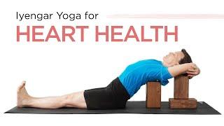 Iyengar Yoga for Heart Health-Intermediate Iyengar Yoga with Kathy Cook