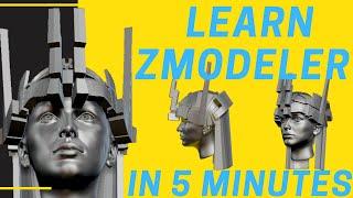 Zbrush Zmodeler in 5 Minutes