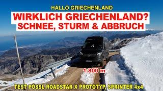 #1133 Nicht in Griechenland? Offroad in die Berge der Peloponnes | Pössl Roadstar X Test