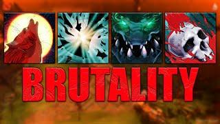 Brutality ATROPHY AURA + COUP DE GRACE | Ability Draft